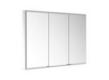 Keuco Royal Modular 2.0 Spiegelschrank 800301131000300 1300 x 900 x 120 mm, 1 Steckdose, 1 Doppel-USB-Ladestelle, Wandvorbau, 3-türig