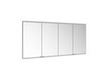 Keuco Royal Modular 2.0 Spiegelschrank 800400170000500 1700 x 700 x 120 mm, 2 Steckdosen, 2 Doppel-USB-Ladestellen, Wandeinbau, 4-türig