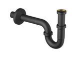 Viega Röhrengeruchsverschluss-Plus-Siphon 5611.5 818142 G 1 1/4x32mm, schwarz matt