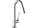 Axor Citterio Küchenarmatur 39835000 herausziehbare Brause, schwenkbar, chrom
