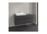 Villeroy und Boch Collaro Waschtischunterschrank C08200VR 120x54,8x50cm, Waschtisch links, graphite