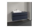 Villeroy und Boch Collaro Waschtischunterschrank C08200VQ 120x54,8x50cm, Waschtisch links, marine blue