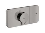 hansgrohe Axor One Fertigmontageset 45711330 Unterputz-Thermostatmodul, 1 Verbraucher, polished black chrome