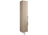 Burgbad Eqio Hochschrank HSFB035RF3180 35 x 176 x 32 cm, Eiche Dekor Cashmere, 2 Türen, rechts