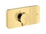 hansgrohe Axor One Fertigmontageset 45711990 Unterputz-Thermostatmodul, 1 Verbraucher, polished gold optic