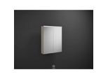 Burgbad Eqio Spiegelschrank SPGS065F2632 65 x 80 x 17 cm, Eiche Dekor Flanelle