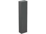 Ideal Standard Conca Hochschrank T3955Y2 1 Tür, 37x25x170 cm, Hochschrank, Anthrazit matt lackiert