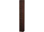 Duravit L-Cube Regalelement LC120601313 18x18x140cm, 5 Fächer, vertikal, amerikanischer nussbaum