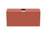 Ideal Standard Conca Waschtisch-Unterschrank T3937Y3 mit Ausschnitt, 1 Auszug, 120x37x55 cm, mittig, Sunset matt lackiert