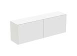 Ideal Standard Waschtisch-Unterschrank T4331Y1 ohne Ausschnitt, 2 Auszüge, 160 x 37 x 55 cm, Weiß matt lackiert