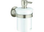 hansgrohe Lotionspender Axor Montreux 42019820 Keramik, Halter Metall, brushed nickel