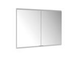 Keuco Royal Modular 2.0 Spiegelschrank 800200110000300 1100 x 700 x 120 mm, 1 Steckdose, 1 Doppel-USB-Ladestelle, Wandeinbau, 2-türig