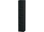 Duravit L-Cube Regalelement LC120504949 18x18cm, 4 Fächer, vertikal, graphit matt
