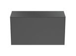 Ideal Standard Conca Waschtisch-Unterschrank T4319Y2 ohne Ausschnitt, 1 Auszug, 100 x 37 x 55 cm, Anthrazit matt lackiert