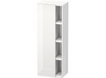 Duravit DuraStyle Hochschrank DS1239L2218 50x36x140cm, Tür links, weiß hochglanz/weiß matt