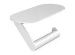 hansgrohe WallStoris Papierrollenhalter 27928700 230mm, mit Ablage, Wandmontage, Mattweiß