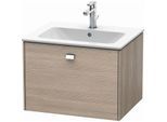 Duravit Brioso Waschtischunterbau BR400101031 620x479mm, Pine SilverChrom, 1 Auszug