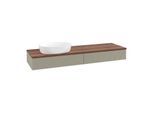 Villeroy & Boch Antao Waschtischunterschrank 1600x190x500mm K15112HK mit Struktur FK/AP: HK/2