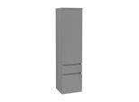 Villeroy & Boch Legato Hochschrank B72900FP 40x155x35cm, Anschlag links, Glossy Grey