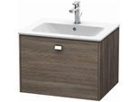 Duravit Brioso Waschtischunterbau BR400101051 620x479mm, Pine Terra/Chrom, 1 Auszug