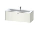 Duravit Brioso Waschtischunterschrank BR400401022 1220x479mm, Weiß Hochglanz, 1 Auszug, Griff Chrom