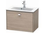 Duravit Brioso Waschtischunterbau BR401001031 620x389mm, Compact, Pine Silver/Chrom, 1 Auszug