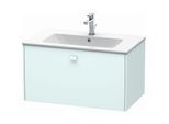 Duravit Brioso Waschtischunterbau BR400200909 820x479mm, Lichtblau Matt, 1 Auszug