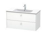 Duravit Brioso Waschtischunterschrank BR410301818 1020x553 mm, Weiß Matt, 2 Auszüge