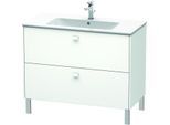 Duravit Brioso Waschtischunterschrank BR440301818 1020x479mm, Weiß Matt, 2 Auszüge