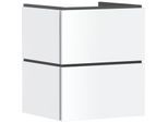 hansgrohe Xilesa E Waschtischunterschrank 54292700 530x470mm, 2 Schubkästen, für Waschtisch, mit PushOpen, mattweiß