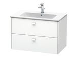 Duravit Brioso Waschtischunterschrank BR410201818 820x553 mm, Weiß Matt, 2 Auszüge