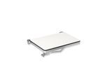Hewi System 900 Duschklappsitz 900.51.210XA 542 x 359 mm, rechteckig, matt geschliffen