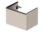 Duravit D-Neo Waschtisch-Unterschrank DE425409191 63,4 x 45,2 cm, Taupe Matt, wandhängend, 1 Auszug