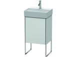 Duravit XSquare Waschtisch-Unterschrank XS4441R3636 43,4x49,9x34cm, Tür rechts, weiß seidenmatt