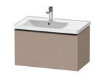 Duravit D-Neo Waschtisch-Unterschrank DE425507575 78,4 x 45,2 cm, Leinen, wandhängend, 1 Auszug