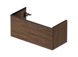 Duravit D-Neo Waschtisch-Unterschrank DE425602121 98,4 x 45,2 cm, Nussbaum Dunkel, wandhängend, 1 Auszug