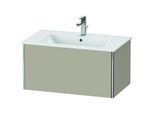 Duravit XSquare Waschtisch-Unterschrank XS407206060 81x40x47,8cm, 1 Auszug, Taupe seidenmatt