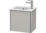 Duravit XSquare Waschtisch-Unterschrank XS4170L0707 58,4x49,1x39cm, Tür links, Betongrau matt