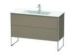 Duravit XSquare Waschtisch-Unterschrank XS444807575 121x59,2x47,8cm, 2 Auszüge, Leinen