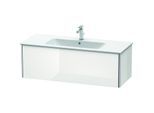 Duravit XSquare Waschtisch-Unterschrank XS407402222 121x40x47,8cm, 1 Auszug, weiß hochglanz