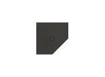 Bette BetteFloor Caro Duschfläche 7191-401AE Antirutsch/Pro, anthracite, 90x90cm
