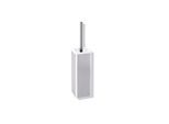 HEWI WC-Bürstengarnitur Serie 805 8052020099 Edelstahl geschliffen, reinweiss