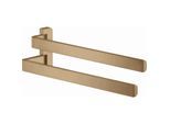 hansgrohe Axor Handtuchhalter 42821140 409mm, 2-armig, schwenkbar, brushed bronze