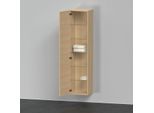 Duravit D-Neo Hochschrank DE1328L3030 40 x 36 cm, Eiche Natur, 1 Türe, links, 5 Glasfachböden