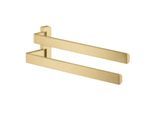 hansgrohe Axor Handtuchhalter 42821250 409mm, 2-armig, schwenkbar, brushed gold optic