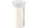Duravit White Tulip Waschtisch-Unterschrank WT42390H4H4 35 x 41 cm, Nordic Weiß Hochglanz, stehend, 2 Holzfachböden