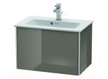 Duravit XSquare Waschtisch-Unterschrank XS406508989 61x40x38,8cm, 1 Auszug, Flannel Grey hochglanz