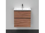 Duravit D-Neo Waschtisch-Unterschrank DE436107979 61 x 46,2 cm, Nussbaum Natur, wandhängend, 1 Schubkasten, 1 Auszug