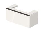 Duravit D-Neo Waschtisch-Unterschrank DE427402222 98,4 x 44,2 cm, Weiß Hochglanz, wandhängend, 1 Auszug