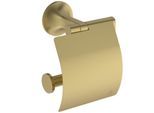 Ideal Standard La Dolce Vita Papierrollenhalter T5509A2 mit Deckel, Brushed Gold